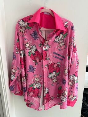 Menhera Chan Button up shirt